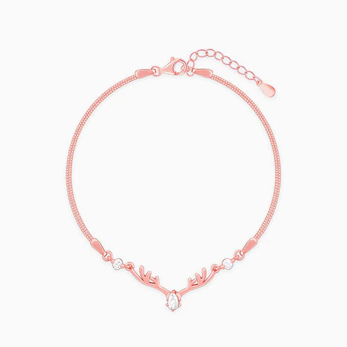 Giva Rose Gold Deer Bracelet