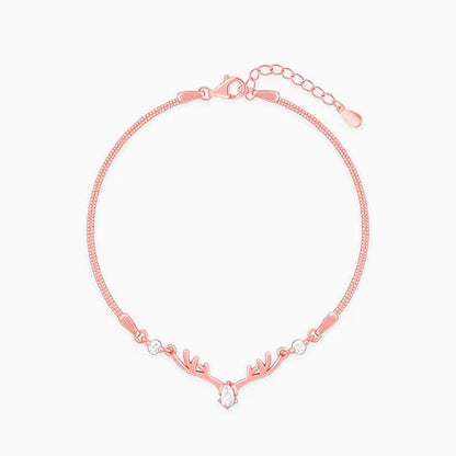 Giva Rose Gold Deer Bracelet