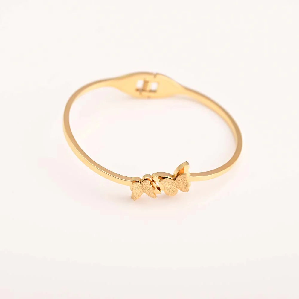 Palmonas Butterfly Charm Cuff Bracelet
