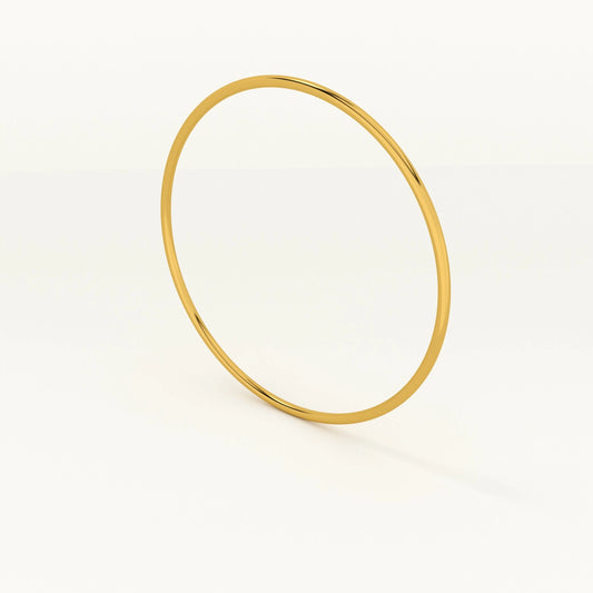 Palmonas Round Wire Bangle Bracelet