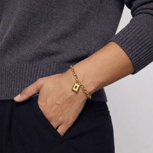 Palmonas Aurelia Lock Charm Bracelet