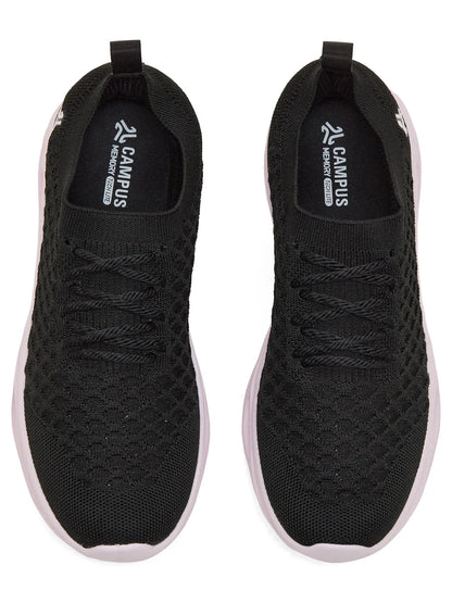 Campus BRELO Black Womens Walking Shoes