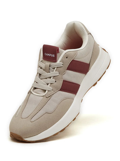 Campus BRISK Beige Mens Sneakers