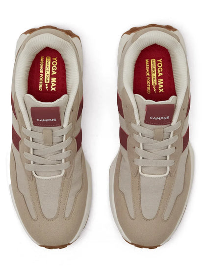 Campus BRISK Beige Mens Sneakers