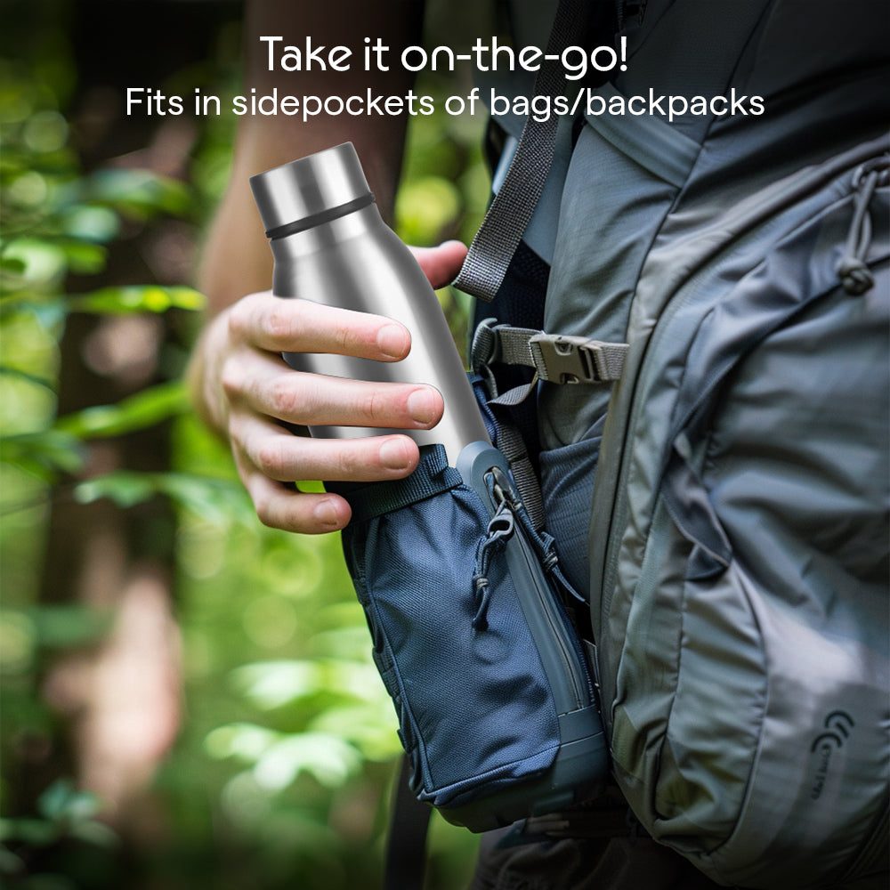 Borosil Glacier Stainless Steel Single Wall Bottle