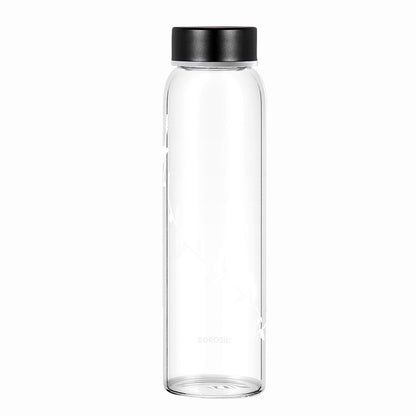Borosil Crysto White Krip Glass Bottle