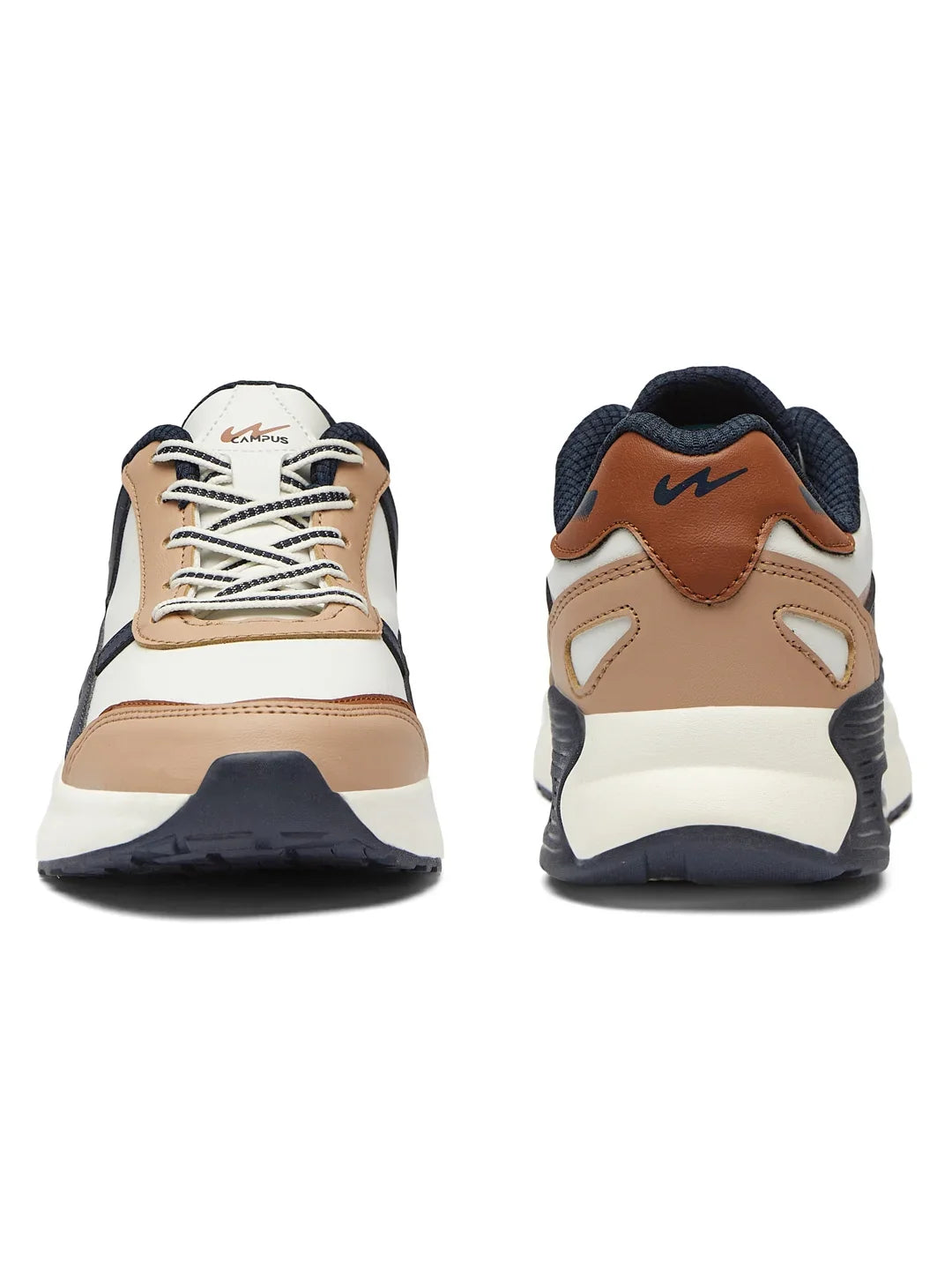 Campus BYTE Beige Womens Sneakers