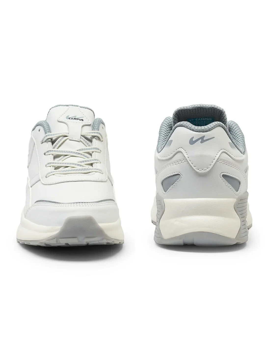Campus BYTE White Womens Sneakers