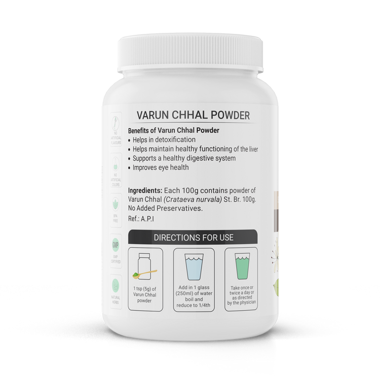 Krishna'S Herbal & Ayurveda Varun Chal Powder 