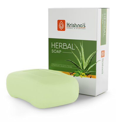Krishna'S Herbal & Ayurveda Herbal Extract Soap 