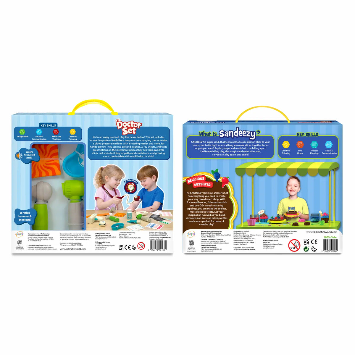 Skillmatics Most Real Pretend Play Bundle Ages 3 to 8