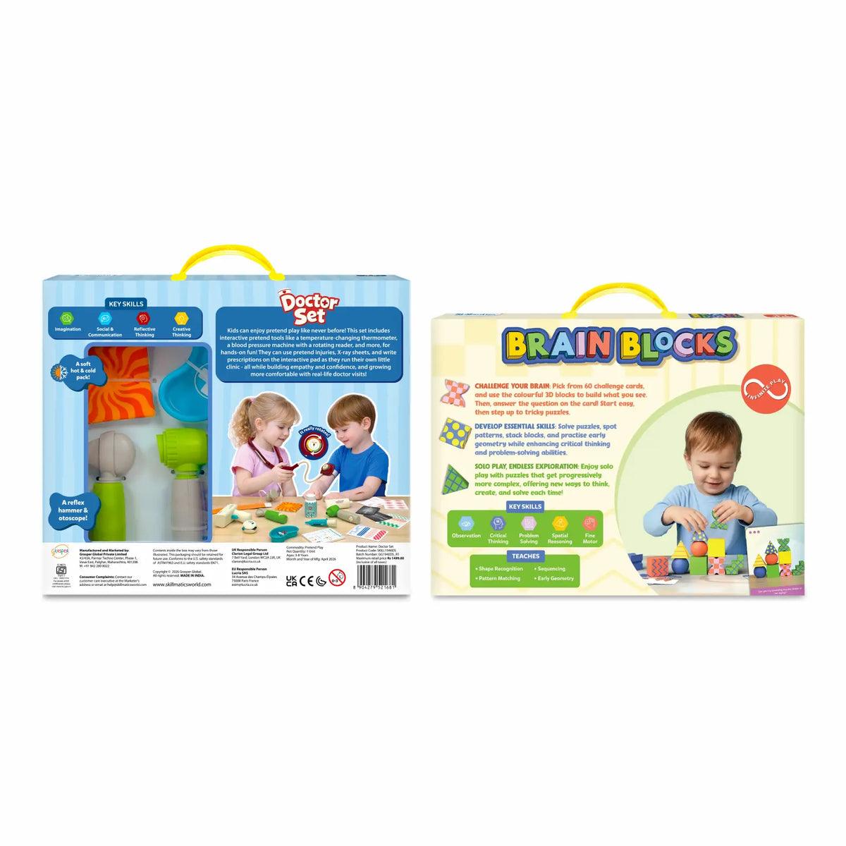 Skillmatics Imagine and Build Bundle Ages 3 to 8