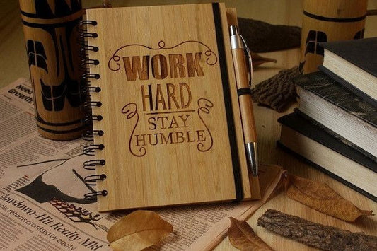 Bamboo India Bamboo Notepad with Pen
