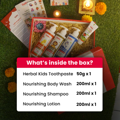 Babyorgano Bath Care Essentials Gift Pack 6 months