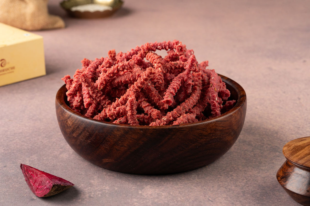 Abhiruchi Swagruha Beetroot Murukulu