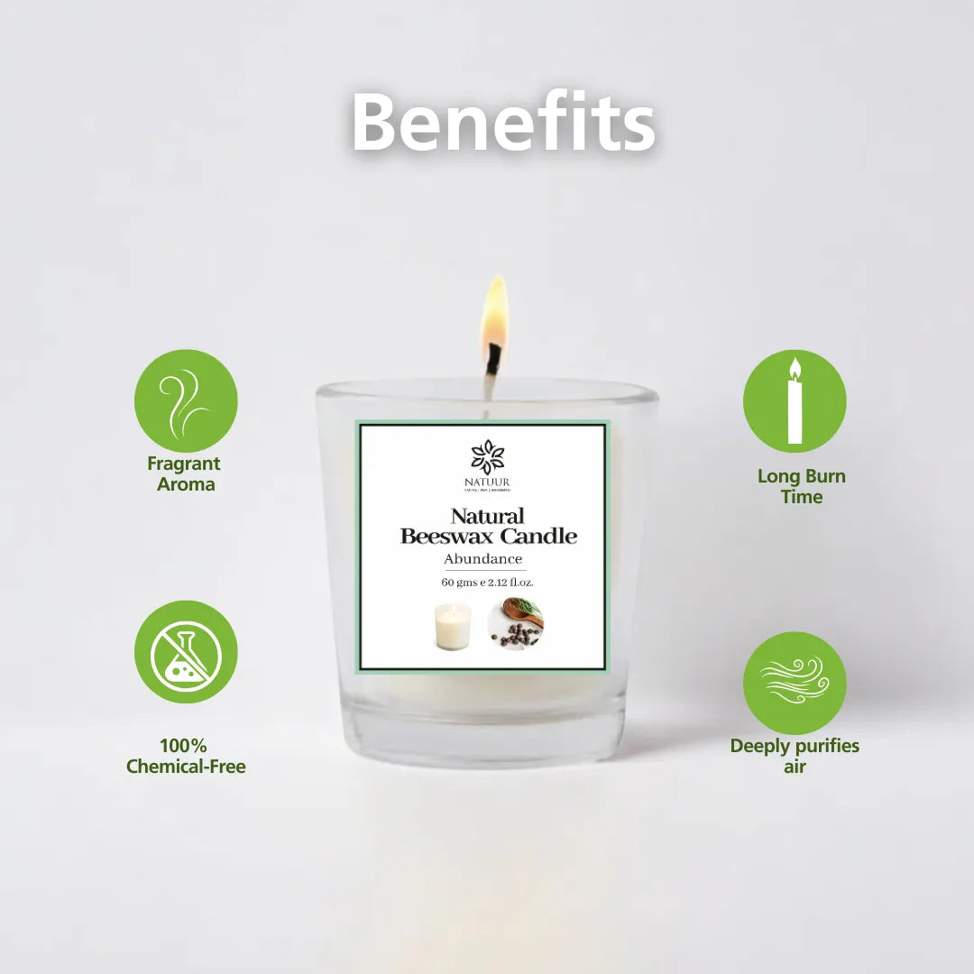 Natuur Beeswax Abundance Candle
