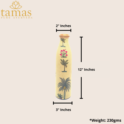 Tamas Kitkat Meena Water Bottle Copper - PUSHMYCART