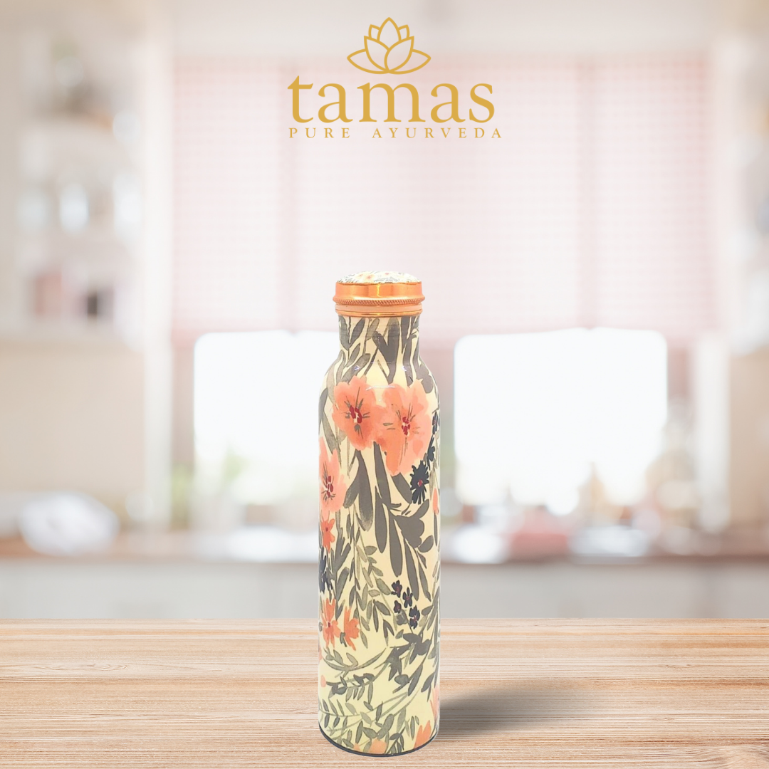 Tamas Q7 Meena Water Bottle Copper - PUSHMYCART