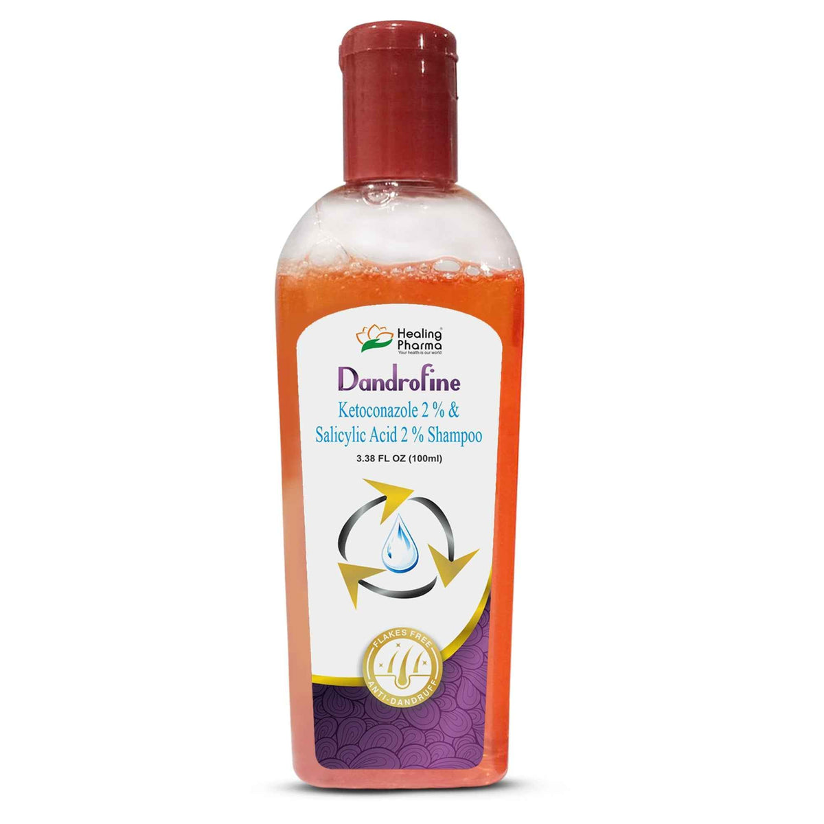 Healing Pharma Dandrofine Anti Dandruff Shampoo