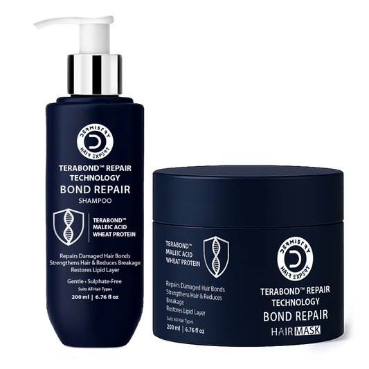 Dermistry Hair Expert Bond Repair Shampoo and Hair Mask Duo