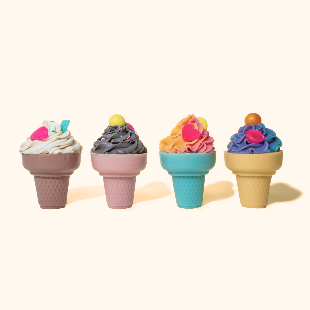 The Sass Bar Funfetti Icecream Cone Soap