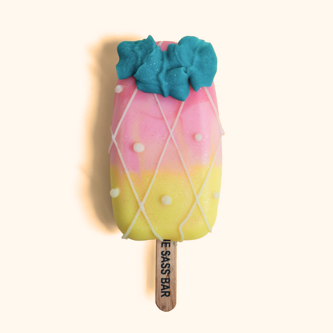 The Sass Bar Pineapple Sunrise Popsicle Soap