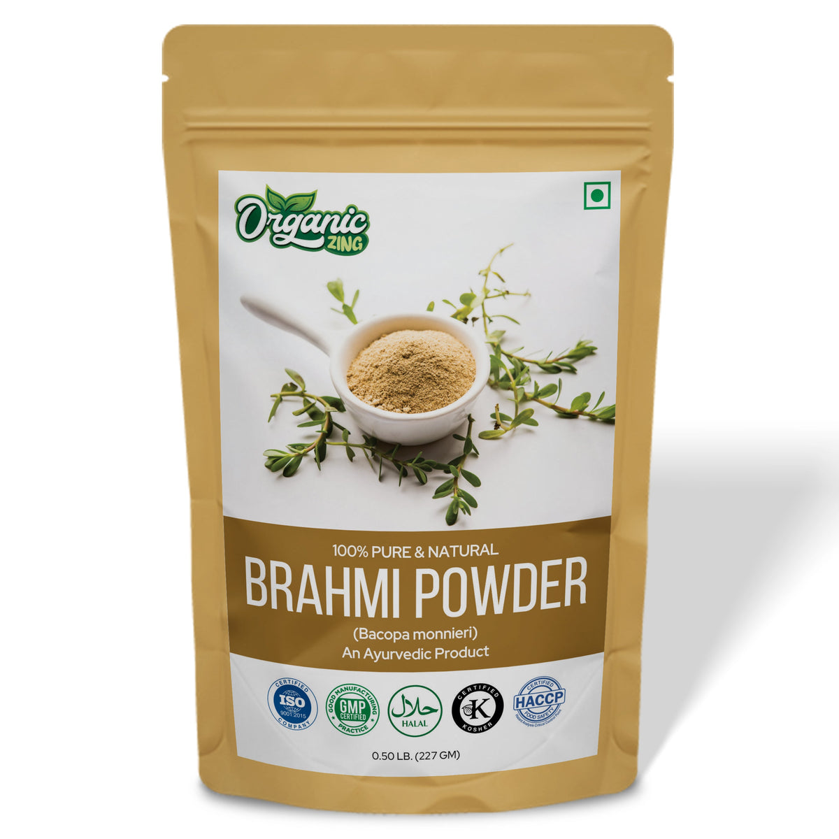 Organic Zing Brahmi Powder 227g