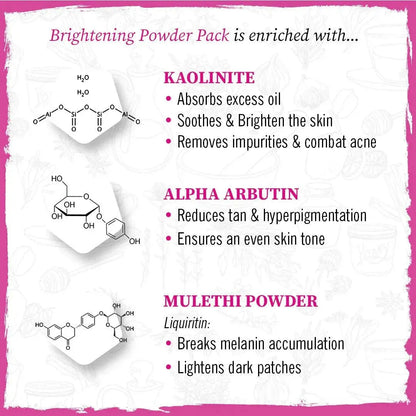 Keya Seth Aromatherapy Brightening Powder Pack & Serum Facial Kit