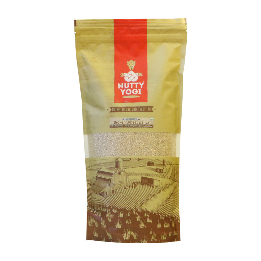 Nutty Yogi Organic Broken Wheat Daliya