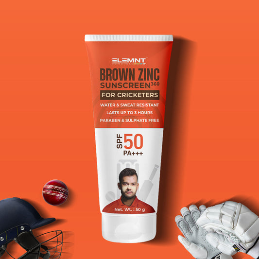 Elemnt Brown Zinc Sunscreen product front view buy online