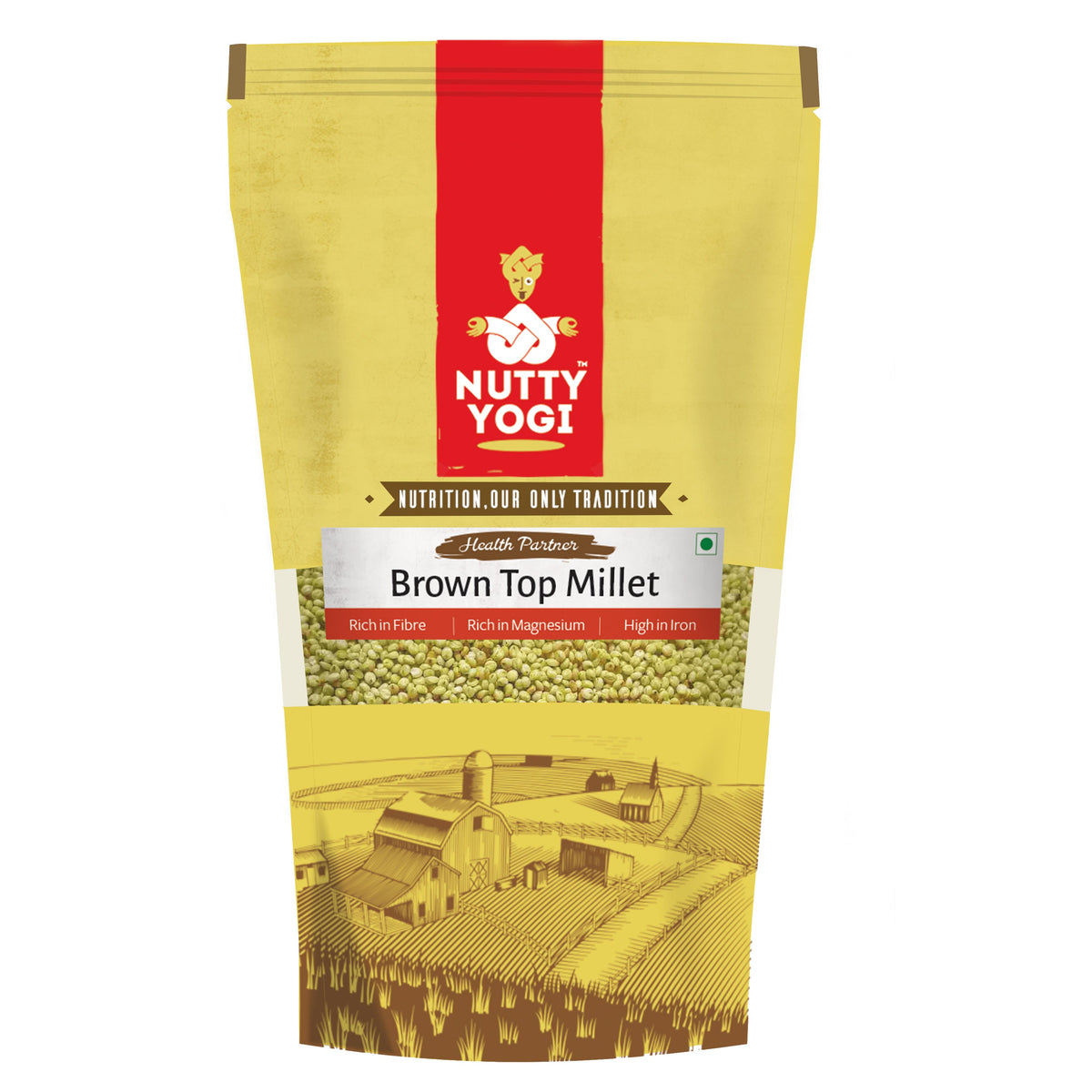 Nutty Yogi Organic High Protein Browntop Millet