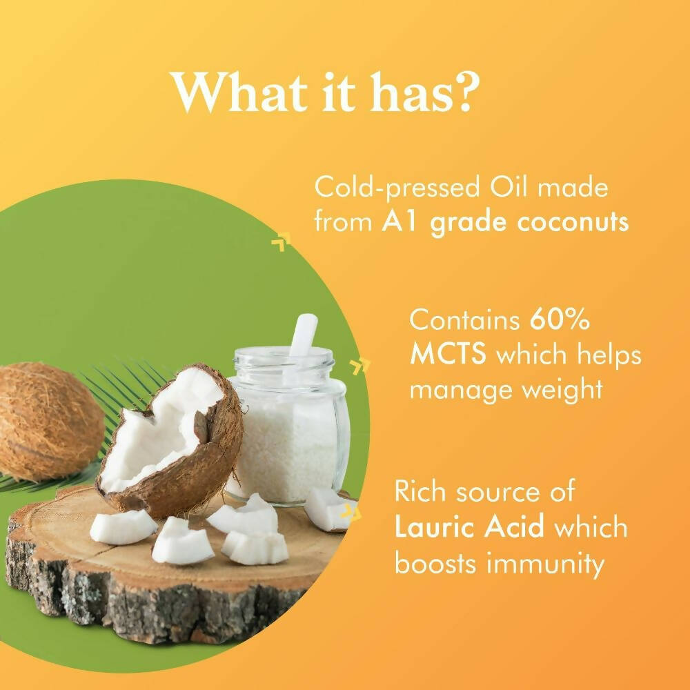 Coco Soul Cold Pressed Natural Virgin Coconut Oil