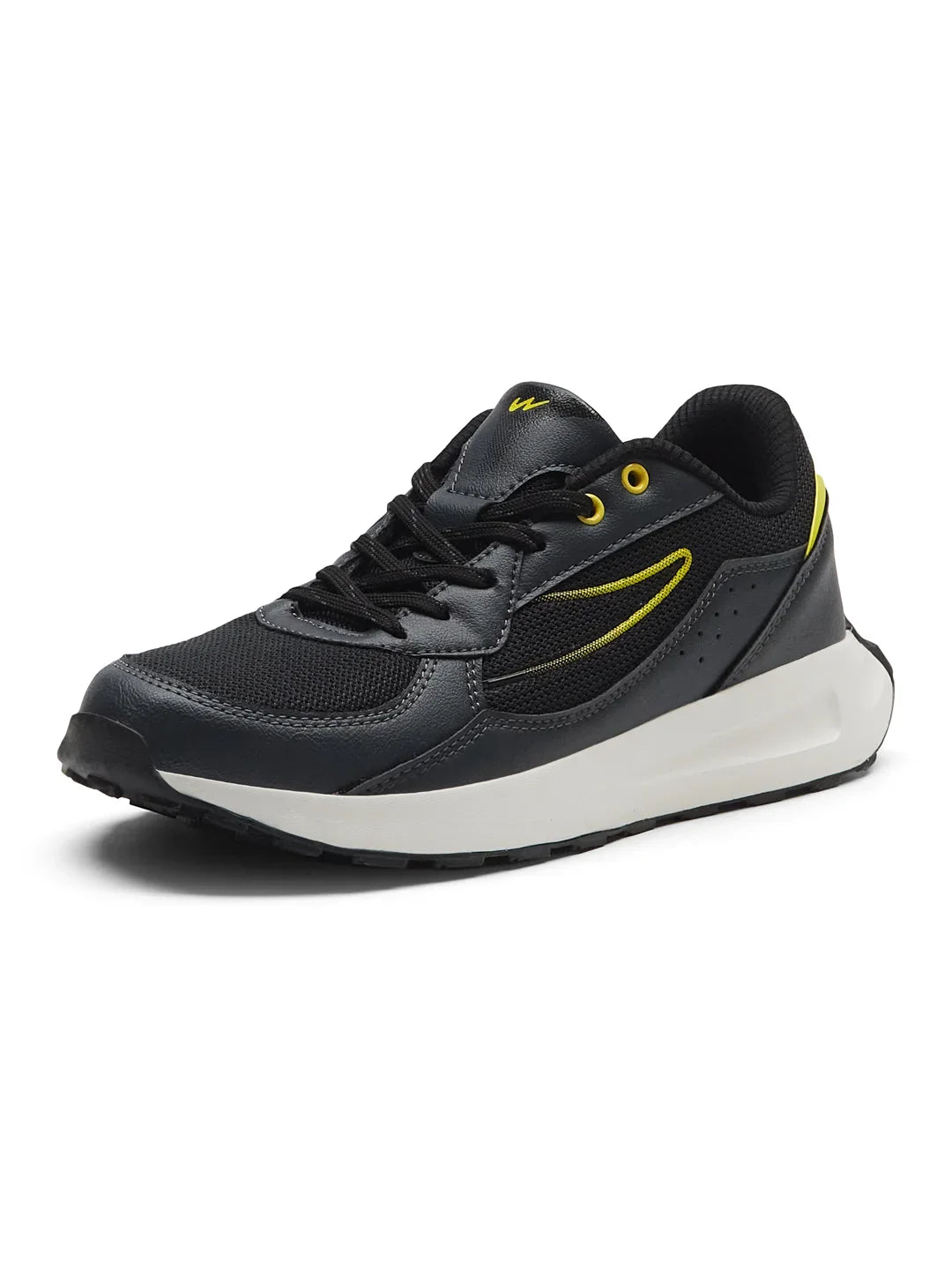 Campus CABLE Black Mens Sneakers
