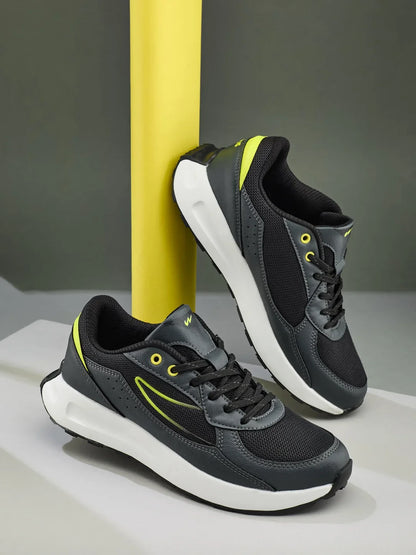 Campus CABLE Black Mens Sneakers