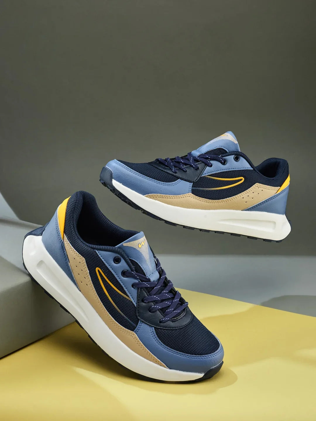Campus CABLE Navy Mens Sneakers
