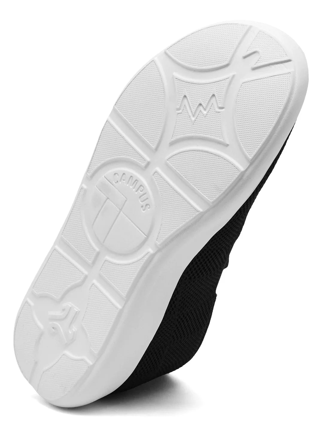 Campus CAIRO Black Mens Walking Shoes