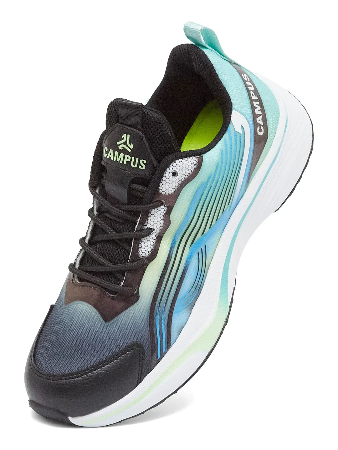 Campus CD 2601CH Black Child Running Shoes