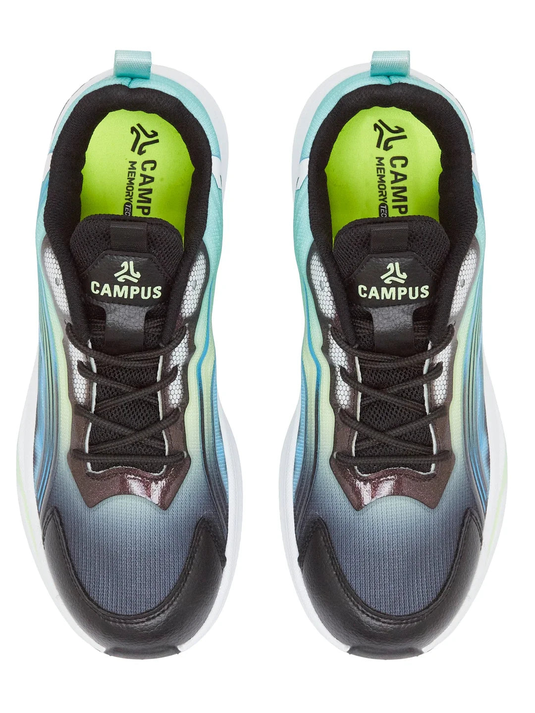 Campus CD 2601CH Black Child Running Shoes