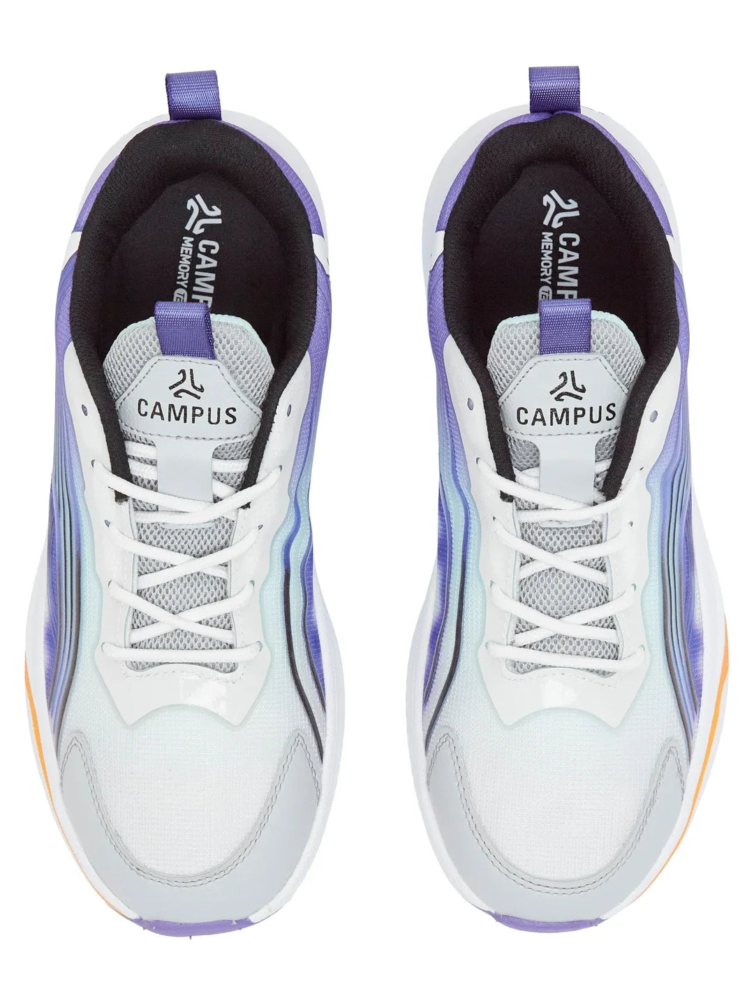 Campus CD 2601CH White Child Running Shoes