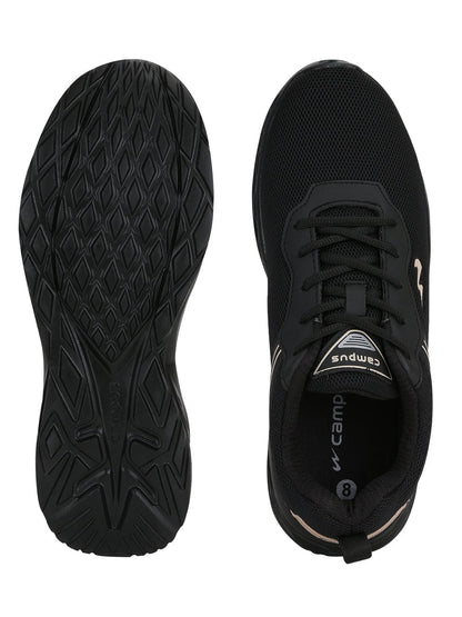 Campus KOSMO PRO Black Mens Running Shoes