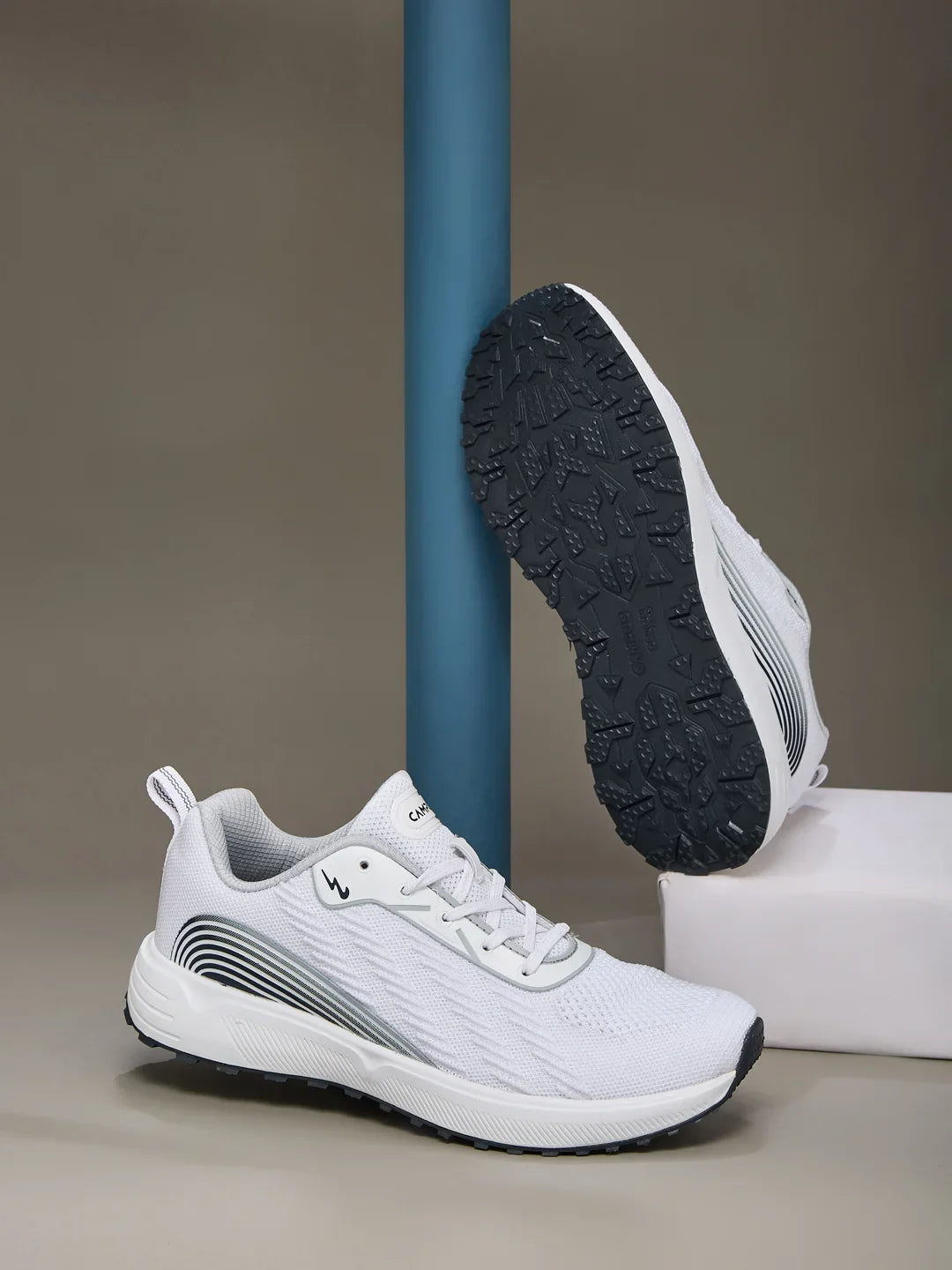 Campus CHOPPER White Mens Running Shoes