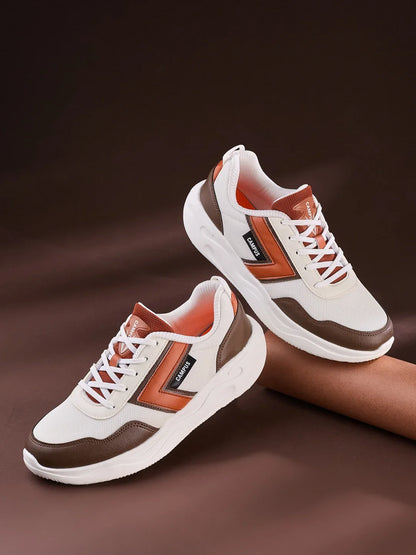 Campus CIPHER White Mens Sneakers