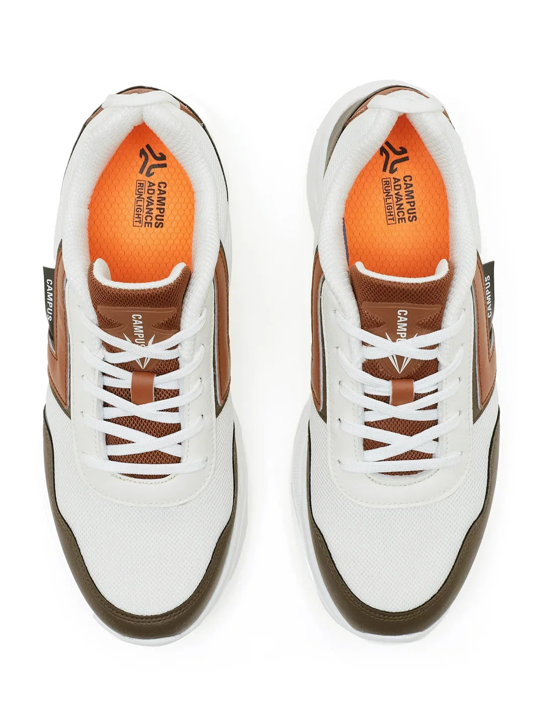 Campus CIPHER White Mens Sneakers