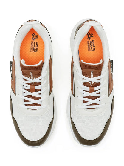 Campus CIPHER White Mens Sneakers