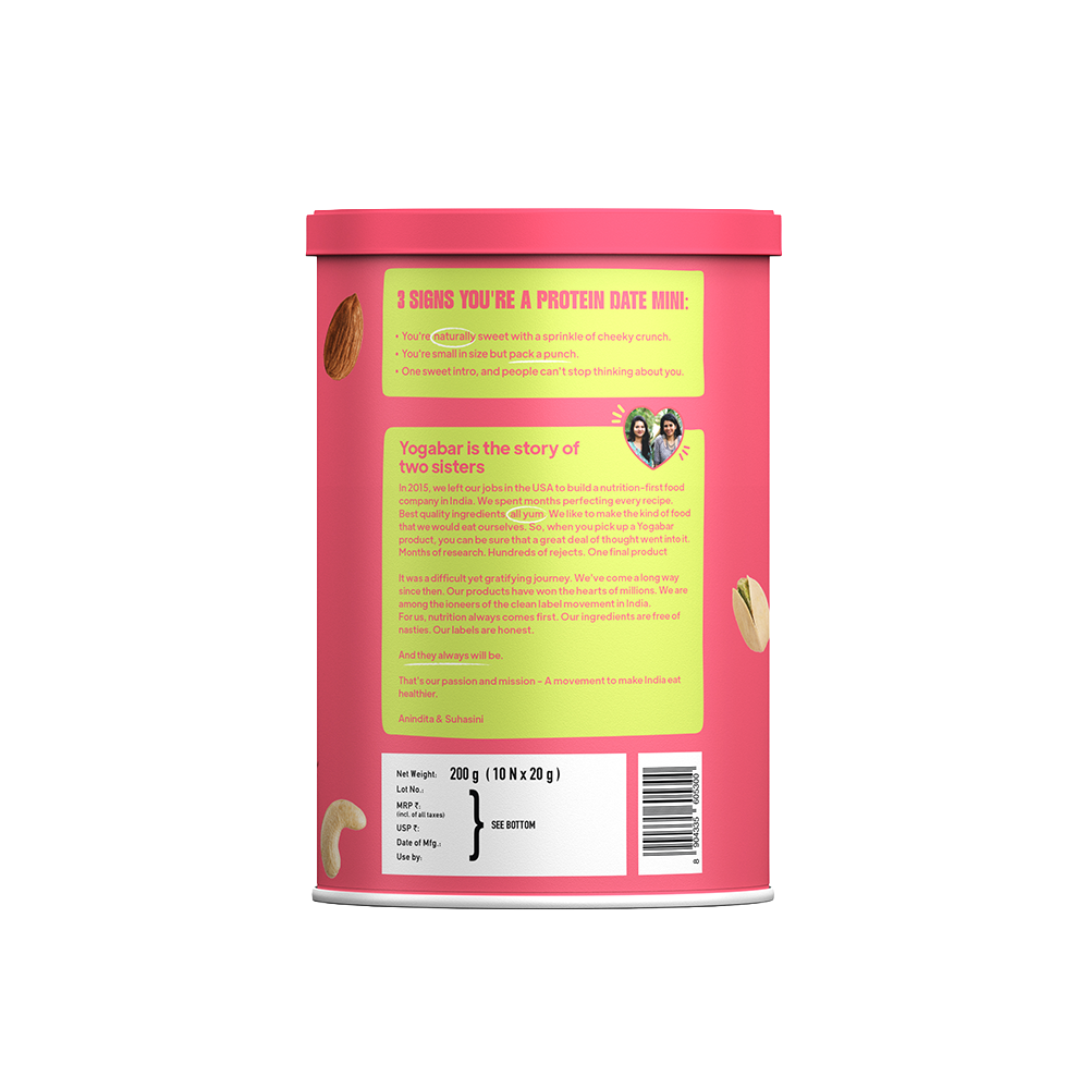 Yoga Bar Classic Protein Date Minis - 200g