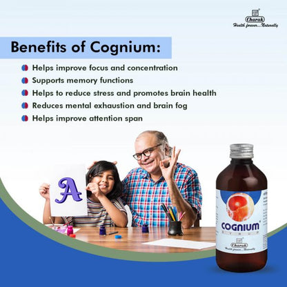 Charak Pharma Cognium Syrup - PUSHMYCART