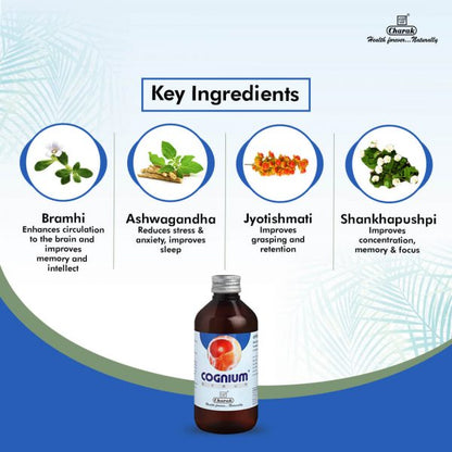 Charak Pharma Cognium Syrup - PUSHMYCART