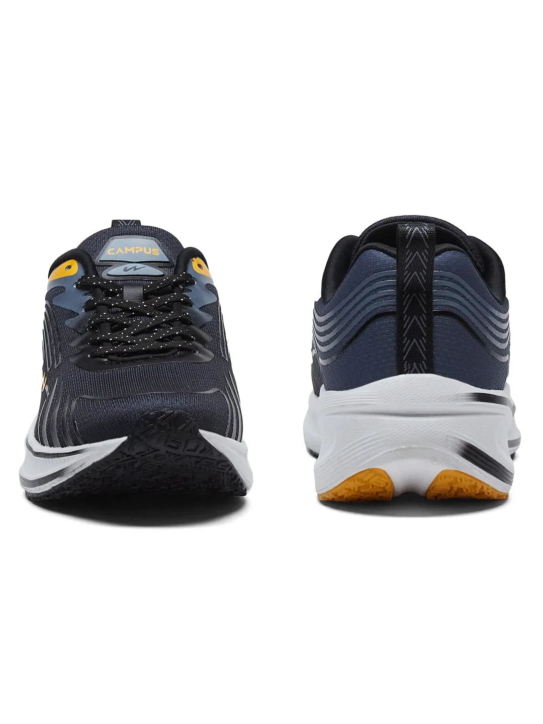 Campus COLLAB Black Mens Running Shoes
