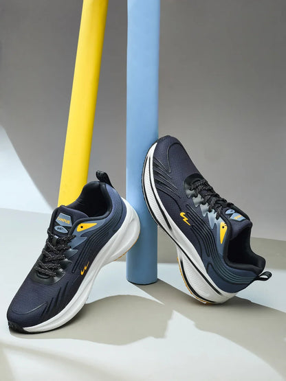 Campus COLLAB Black Mens Running Shoes