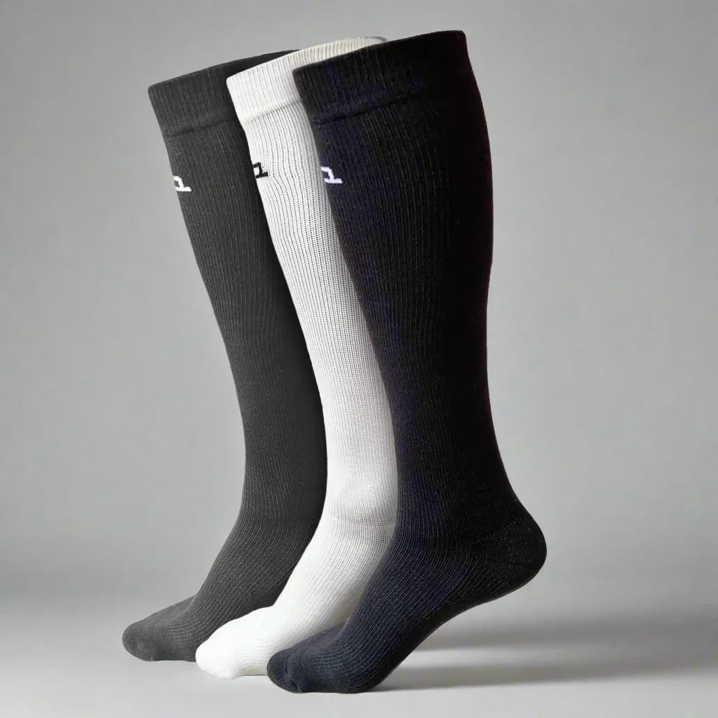 Heelium Bamboo Compression Socks - 3 Pairs